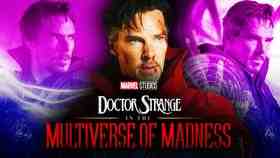 Benedict Cumberbatch Doctor Strange In the Multiverse of Madness logo