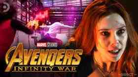 BTS Video, Elizabeth Olsen's Scarlet Witch, Avengers: Infinity War logo
