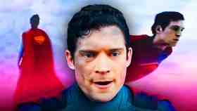 Superman David Corenswet flying hero