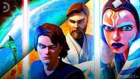 Animated Anakin Skywalker, Obi-Wan Kenobi, Ahsoka Tano