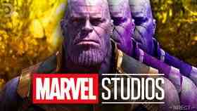 Thanos, Marvel Studios logo