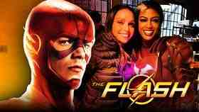 Grant Gustin as the Flash, Javicia Leslie, Flash logo