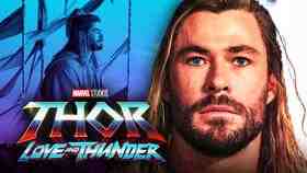 Chris Hemsworth as Thor, Thor Love and Thunder