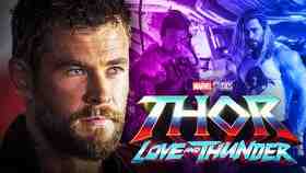 Thor Love and Thunder Chris Hemsworth Set Photo