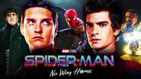 Tom Holland as Spider-Man, Tobey Maguire as Spider-Man, Andrew Garfield as Spider-Man