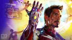 A closer look at D23 Tony Stark tribute poster.