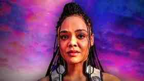 Tessa Thompson as Valkyrie in Thor: Love and Thunder