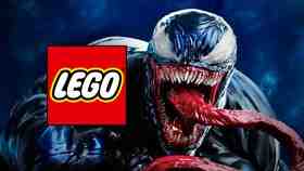 Venom, LEGO logo.