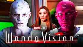 WandaVision White Vision Paul Bettany No Visual Effects