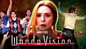 Project X Promo image, Elizabeth Olsen as Wanda Maximoff, Project X Poster, WandaVision logo