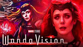 Elizabeth Olsen's Scarlet Witch Uses Chaos Magic on New Official WandaVision Poster
