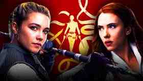 Black Widow and Yelana Bolova, Chinese New Year poster