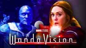 Vision. Scarlet Witch, WandaVision logo