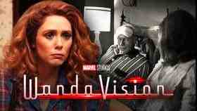 Scarlet Witch, Vision, WandaVision logo