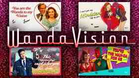 WandaVision, Valentine's Day cards, Wanda Maximoff, Vision