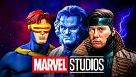 Cyclops from X-Men '97, Beast, Gambit, Marvel Studios logo