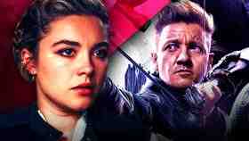 Florence Pugh Yelena Belova Hawkeye Jeremy Renner