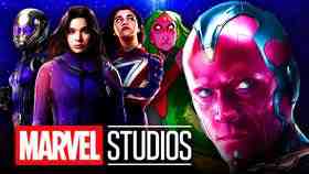 Paul Bettany as Vision, Cassie Lang, Kate Bishop, Ms. Marvel, Viv Vision