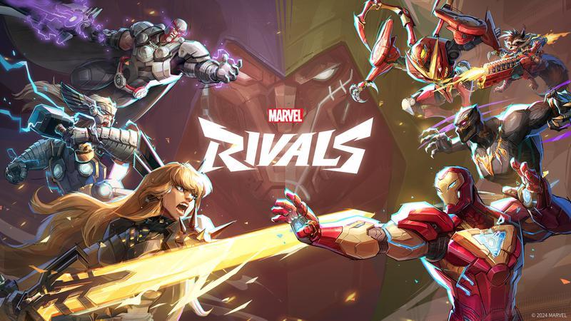 Marvel Rivals characters fighting together