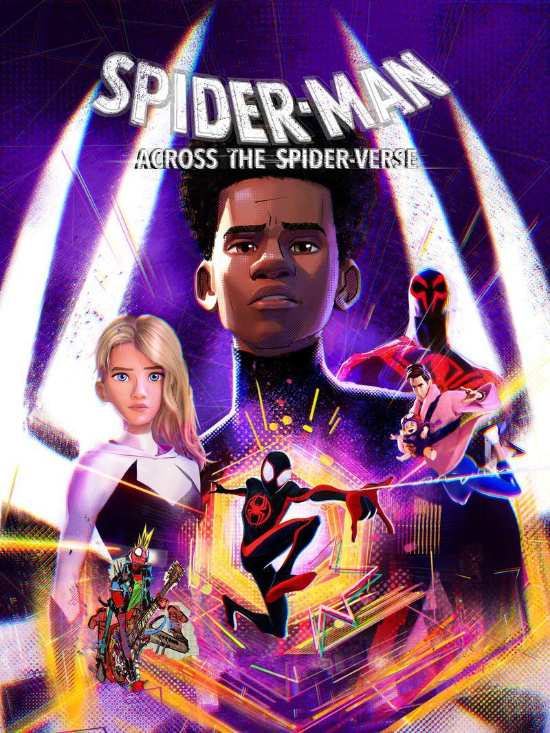 Spider-Man: Across the Spider-Verse digital poster artwork.