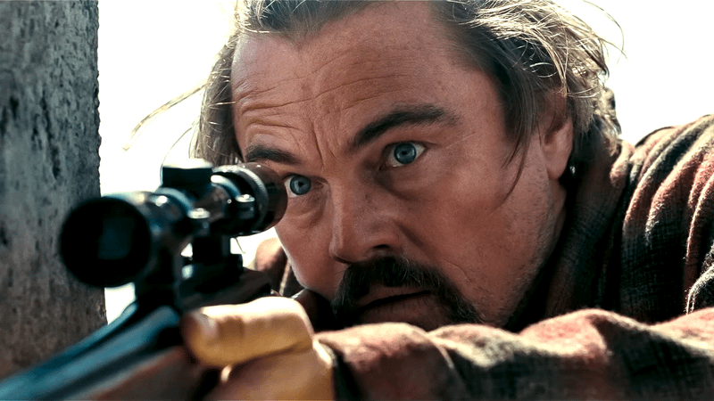 Bob Ferguson wielding a sniper rifle.