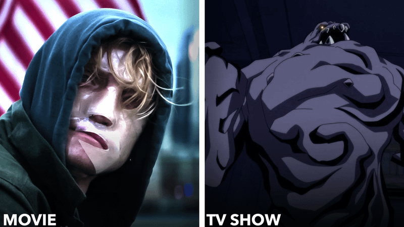 Matt Hagen in live-action and animated form.