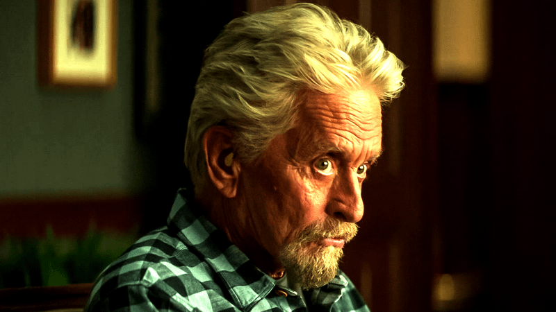 Michael Douglas as Hank Pym in Ant-Man.