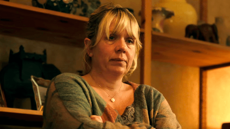 Kerry Godliman as Grandma June in The Witness.