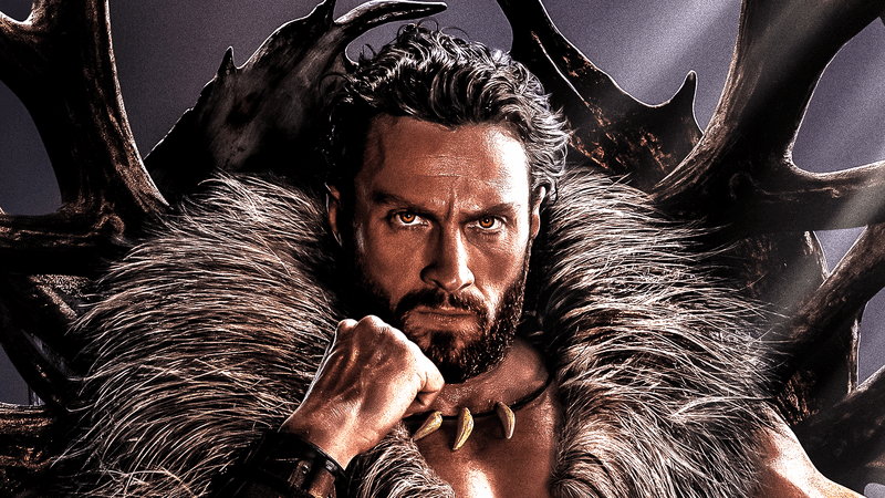 Aaron Taylor-Johnson as Kraven in Kraven the Hunter.