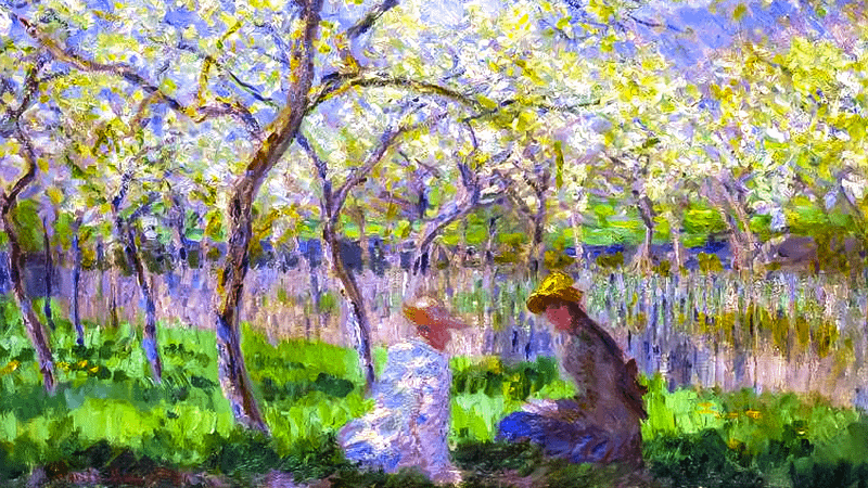 Claude Monet Art Piece