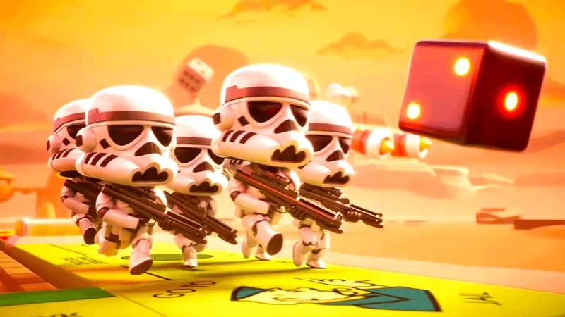Star Wars in Monopoly Go.