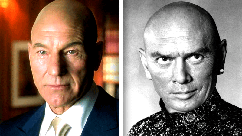 Charles Xavier as Professor X, Yul Brynner