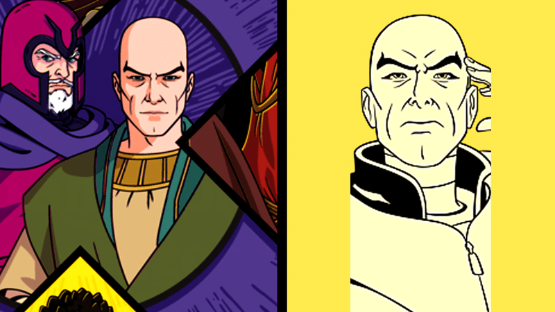 Charles Xavier appears in X-Men '97 promo material.