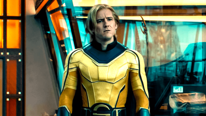 Sentry wearing his superhero costume in Thunderbolts*.