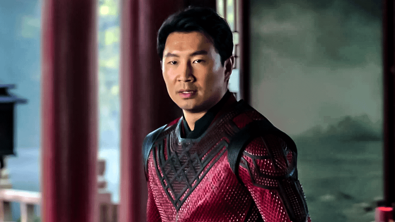Simu Liu as Shang-Chi.