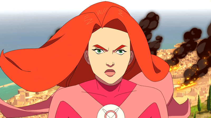 Atom Eve in Invincible
