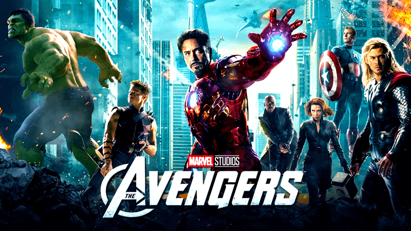 The Avengers 2012 movie key art