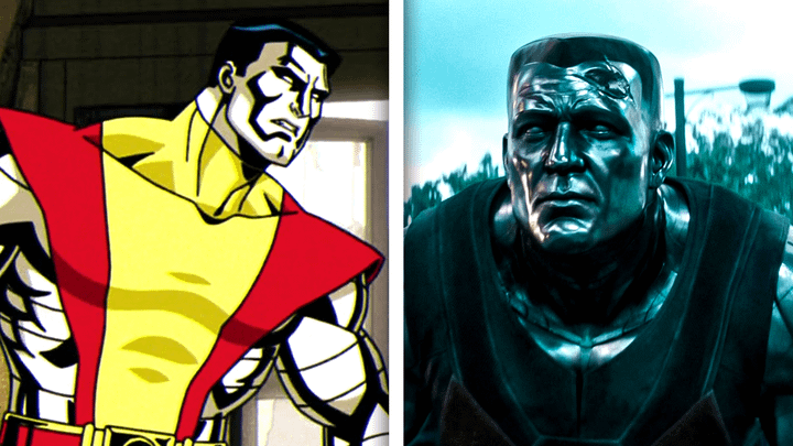 Colossus in X-Men: The Animated Series and in Deadpool