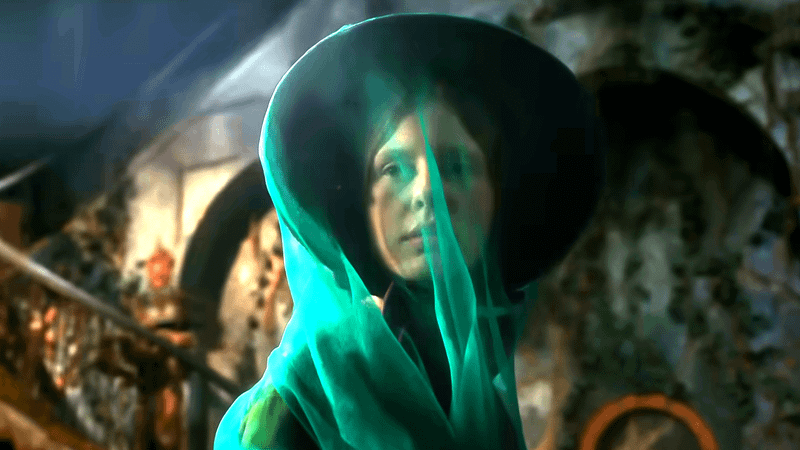  Mia Goth, portraying Elizabeth Lavenza in Frankestein.