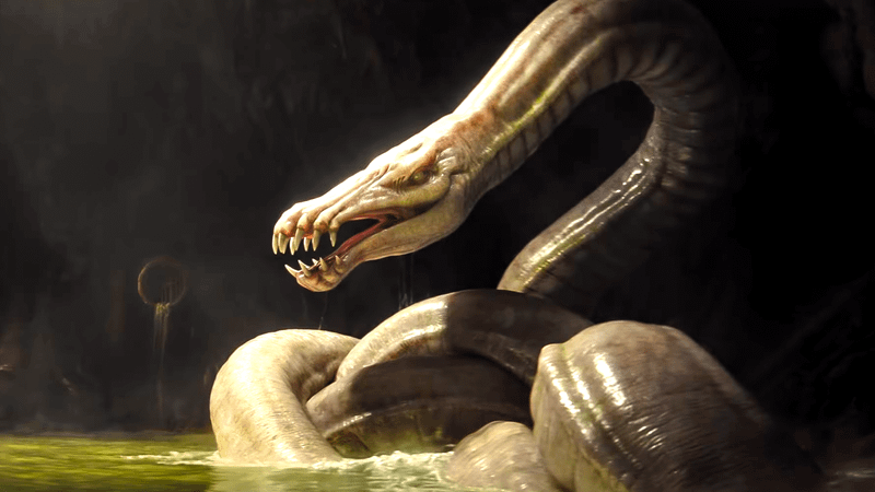 White Dragonsnake in Mandalorian & Grogu trailer.