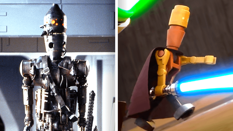 IG-88 compared to LEGO Jedi IG-88