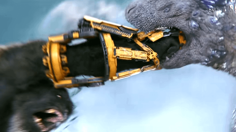 Kong vs. Shimo in Godzilla x Kong: SuperNova.