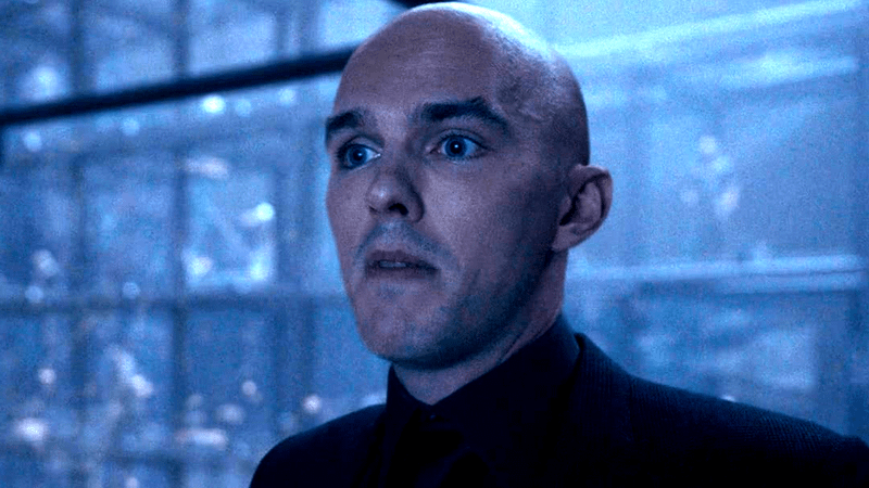 Nicholas Hoult as Lex Luthor.