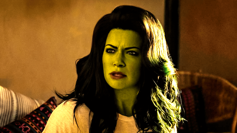 Tatiana Maslany as She-Hulk in She-Hulk: Attorney at Law.