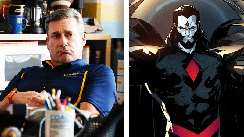 Mr. Sinister from Marvel Comics and Jon Hamm