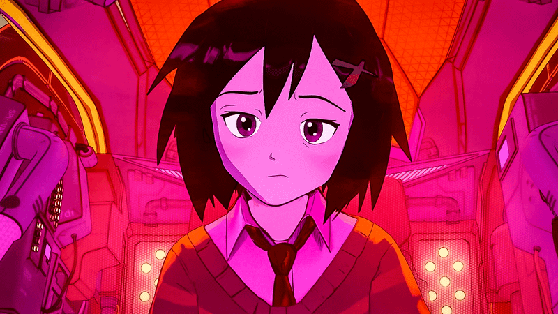 Peni Parker in SpiderVerse.