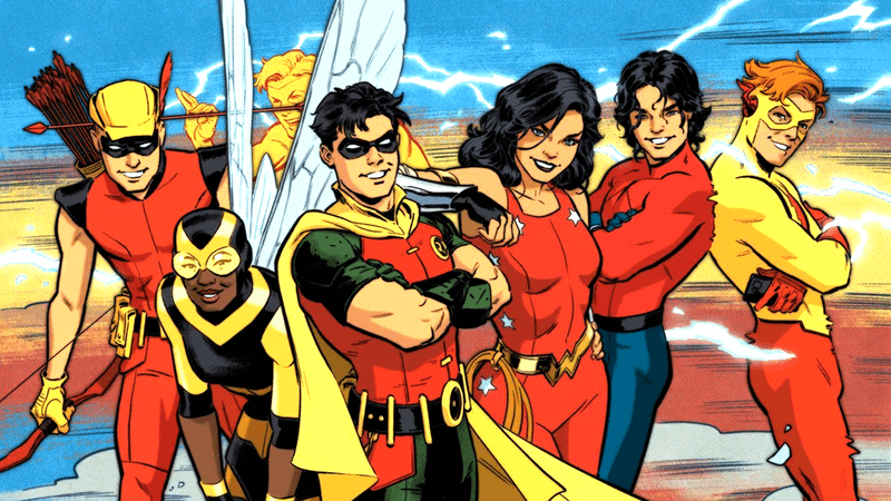 The Teen Titans from DC Comics.