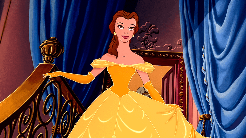 Belle from 'Beauty and the Beast' movie.