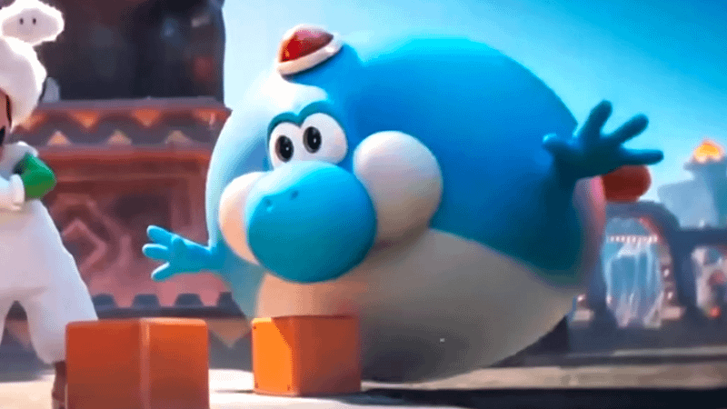 Blimb Yoshi  in Super Mario Galaxy Movie.