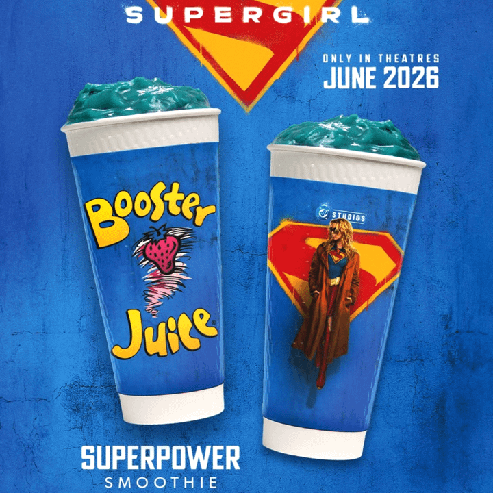 Смузи «Супергёрл» от Booster Juice.